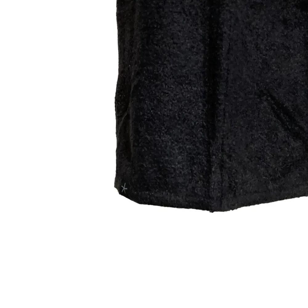 A630188 BAREFOOT DREAMS Regular CozyChic Lite Wide-Leg Seamed Pant Black S - Picture 3 of 6